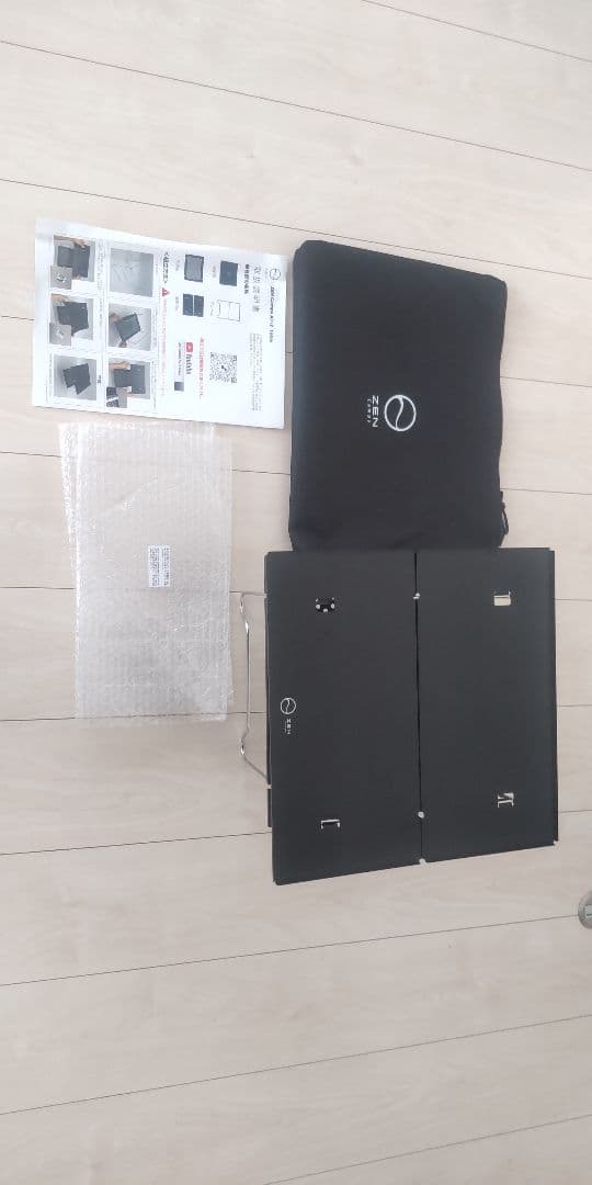 美品ZEN Camps Air-2 Table ブラック ゼンキャンプ テーブル