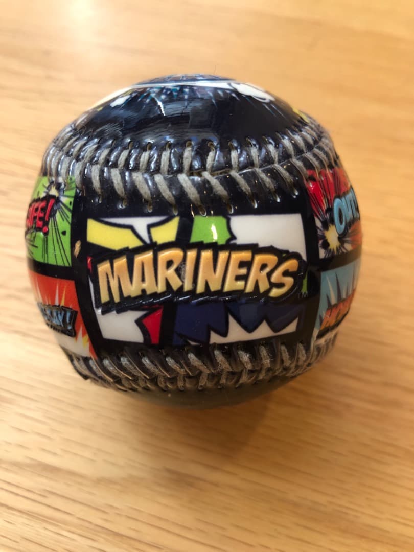 イチロー　ICHIRO 野球　ボール　シアトル　マリナーズ　アメコミ風