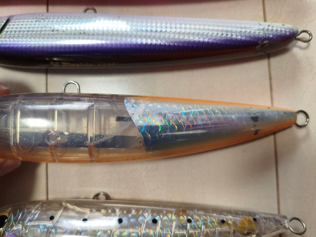 【トップウォーター】ダックダイブ230、ラピード230、別注平政220・190