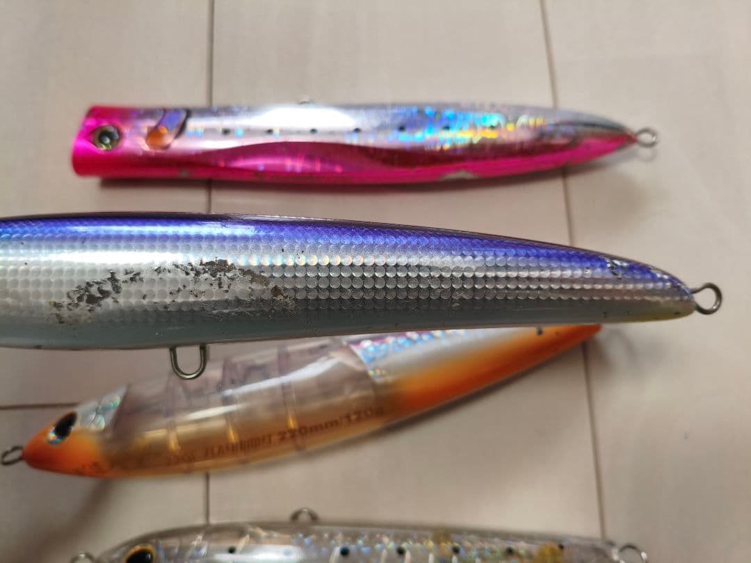 【トップウォーター】ダックダイブ230、ラピード230、別注平政220・190