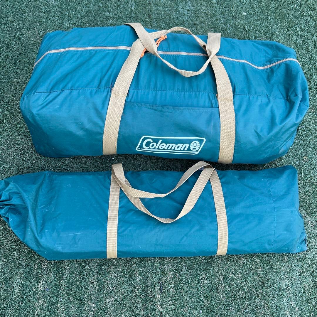 美品　Coleman ラウンドスクリーン2ルームハウス 付属品完備