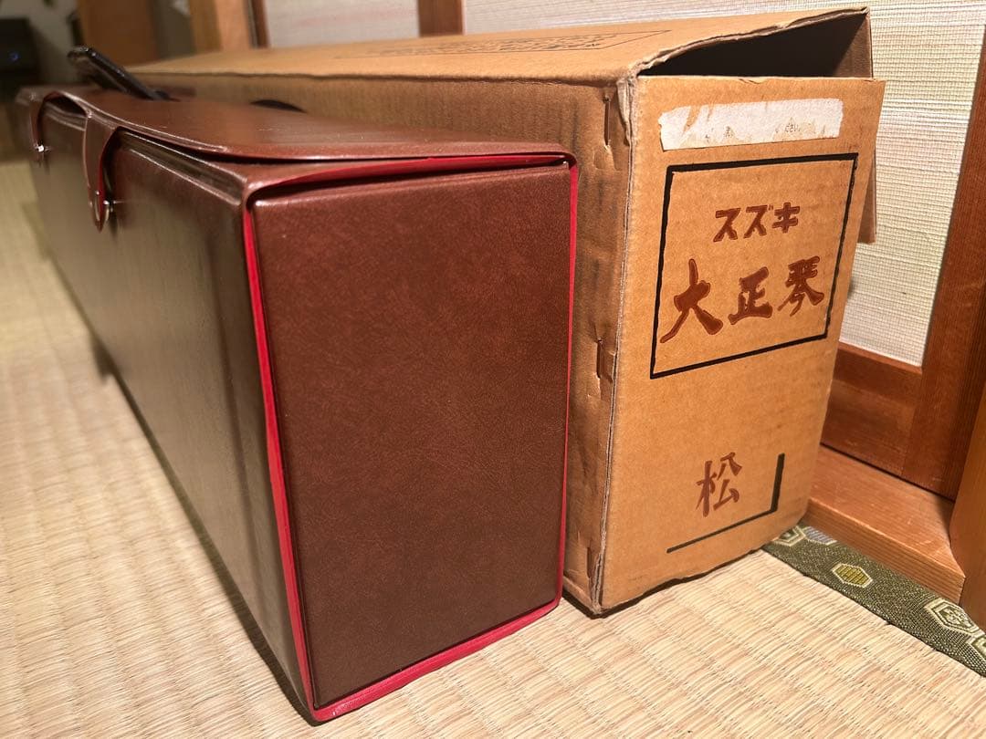 【新品未使用】SUZUKI スズキ 大正琴 松 ケース 箱付