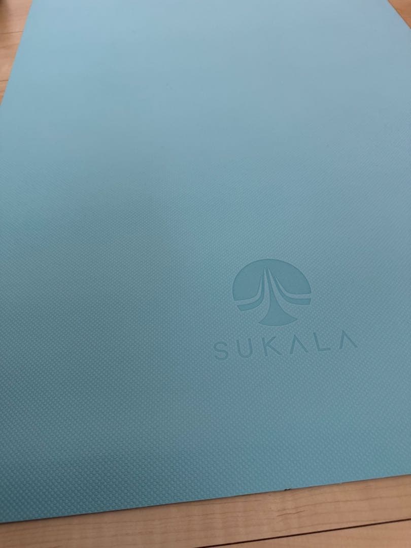 SUKALA リバーシブルヨガマット 6mm 青