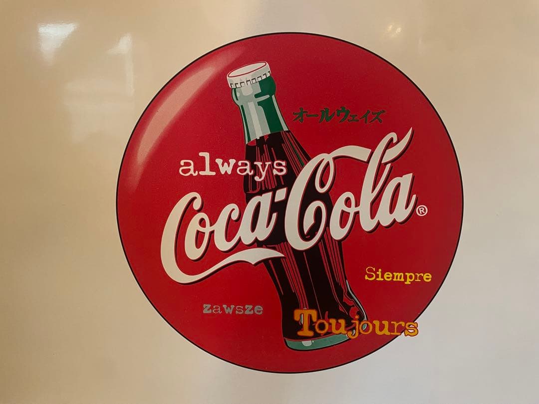 Coca-Cola 折りたたみテーブル　レトロ