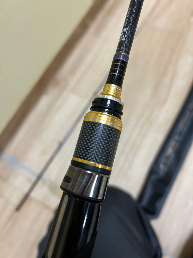 最終値下げ！ティップランロッド LUXXE EGTR S510M-solid.F