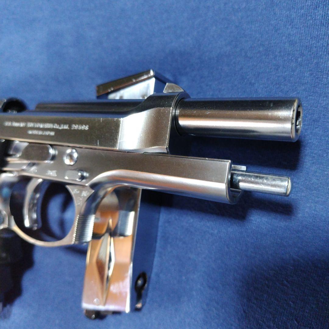東京マルイM92F　ガスブローバック　クロームステンレスシルバー中古　ベレッタ