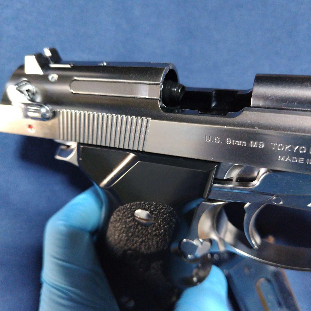 東京マルイM92F　ガスブローバック　クロームステンレスシルバー中古　ベレッタ