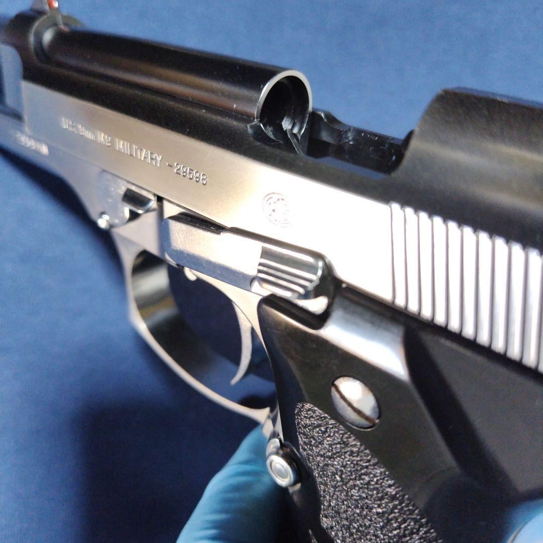 東京マルイM92F　ガスブローバック　クロームステンレスシルバー中古　ベレッタ