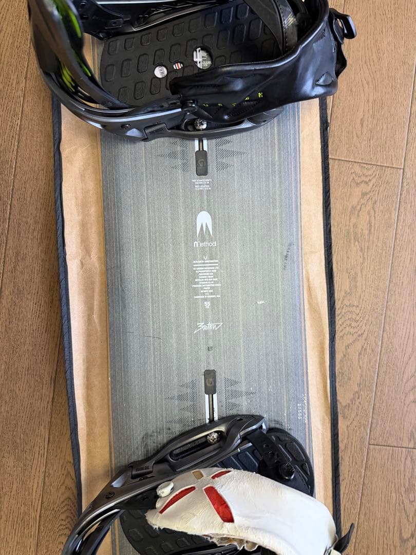 【超希少・伝説の名機】BURTON METHOD(メソッド)155cmバイン付き