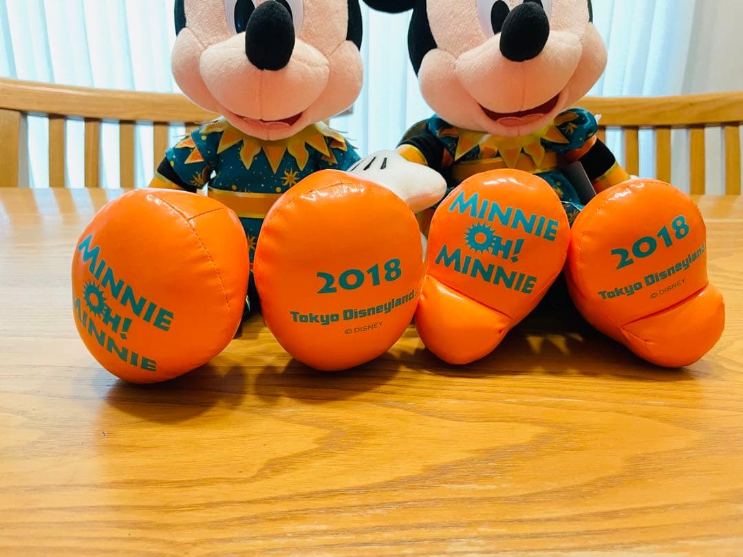 ディズニー　ミニーオーミニー　ぬいぐるみ　ミッキー　ミニー