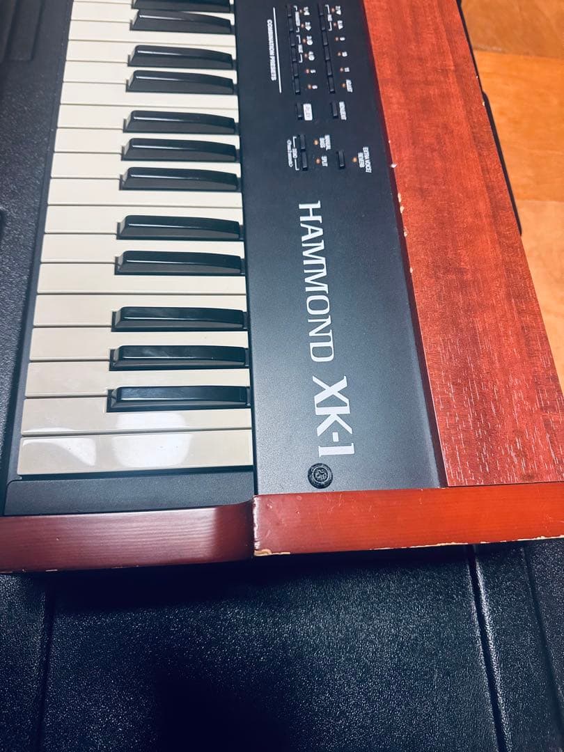 オルガン HAMMOND XK-1 GATOR ハードケース 純正ペダル付き