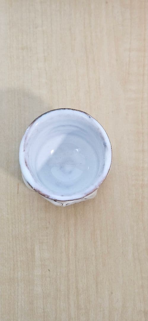 【新品・桐箱付】 萩焼渋谷泥詩 酒器ぐい呑み／萩焼湯呑みセット