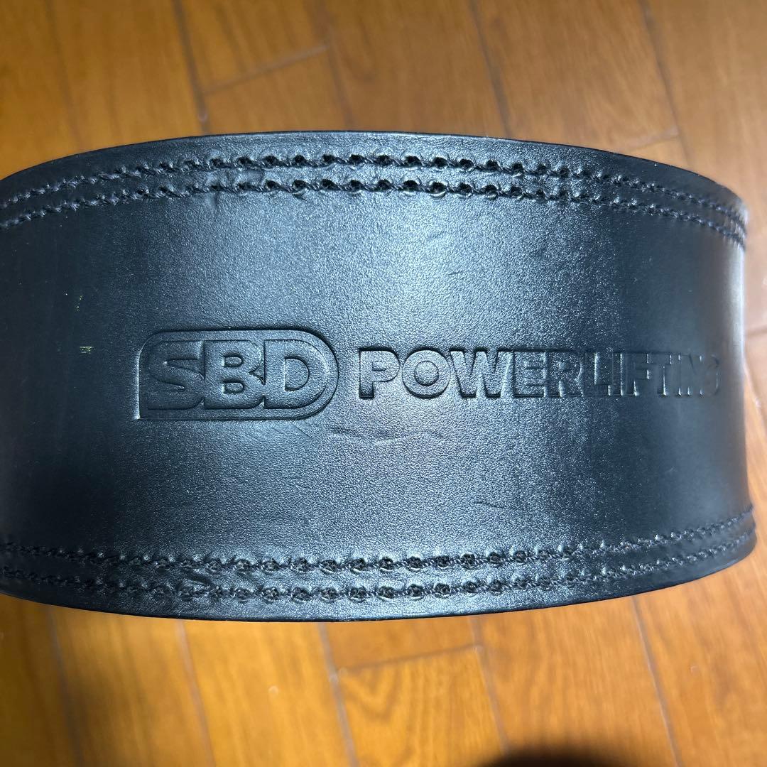 SBD トレーニング・パワーベルト サイズ S 13ミリ　新ロゴ