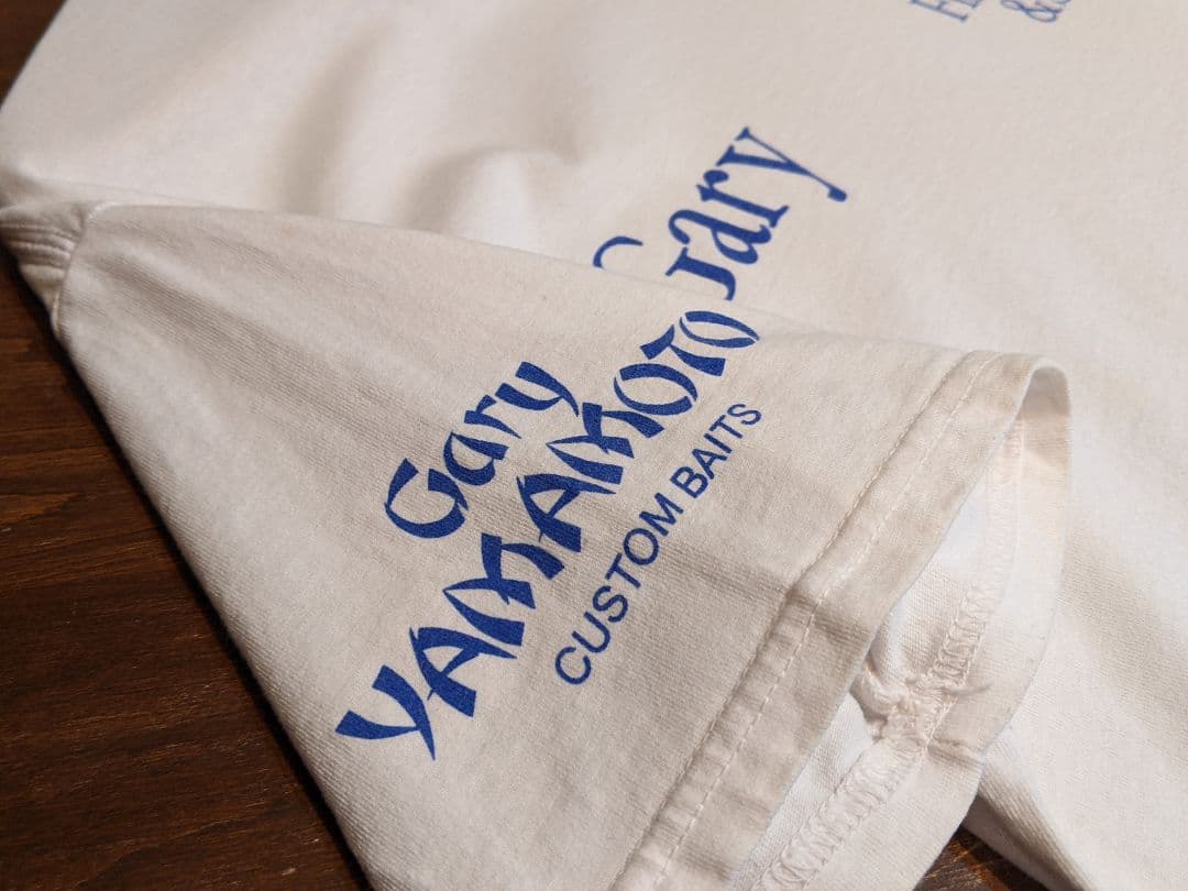 ラッセルアスレティック　ゲーリーヤマモト　半袖　Tシャツ　釣り　フィッシング　白