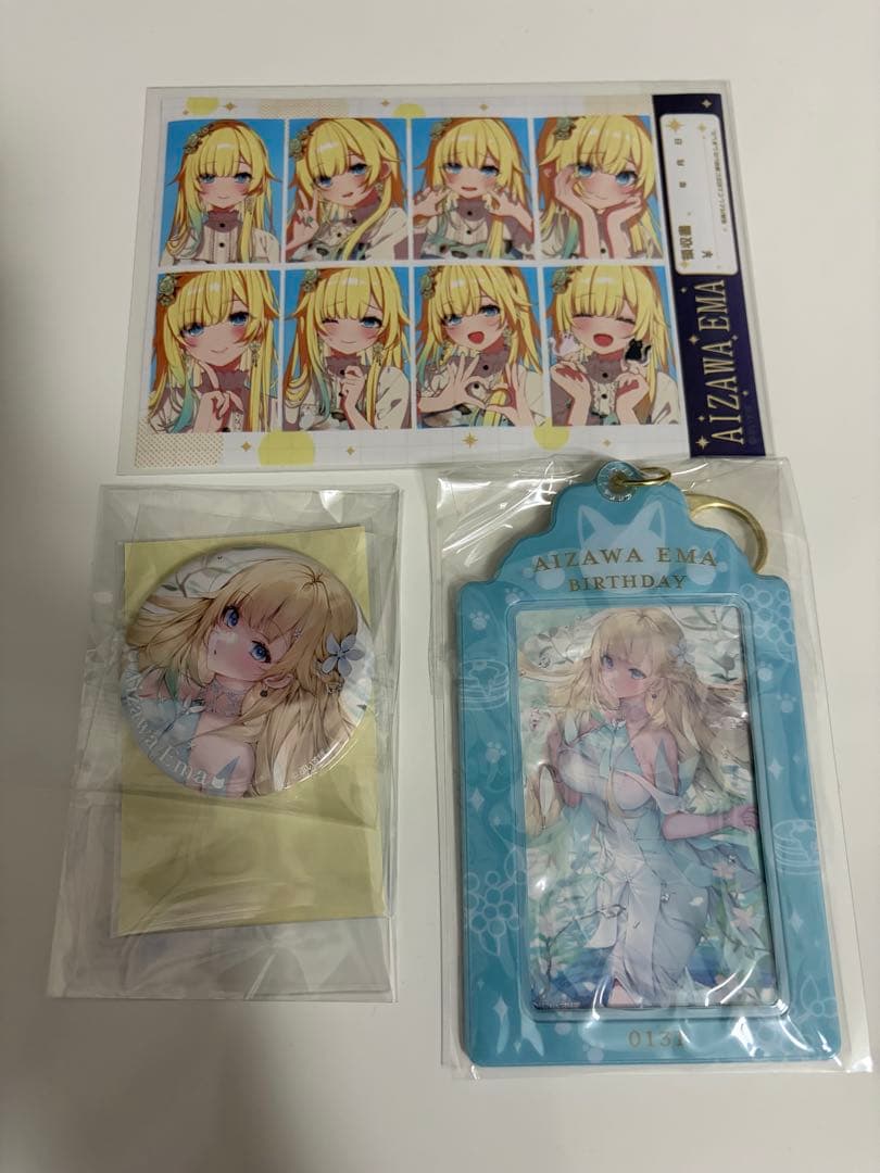 ぶいすぽっ！　藍沢エマ　誕生日記念2025　バースデーグッズセット