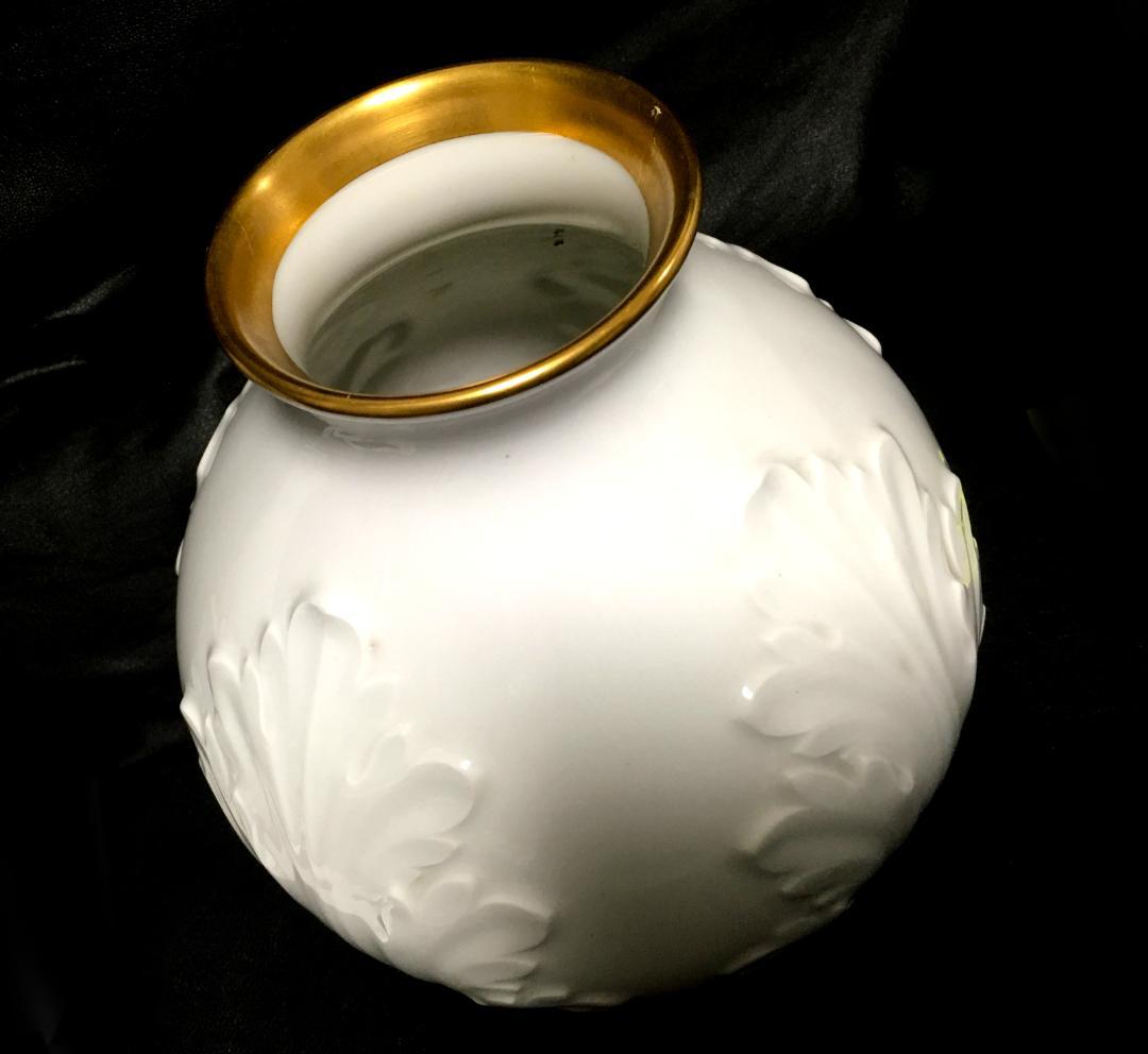 大倉陶園 OKURA 花瓶 中古