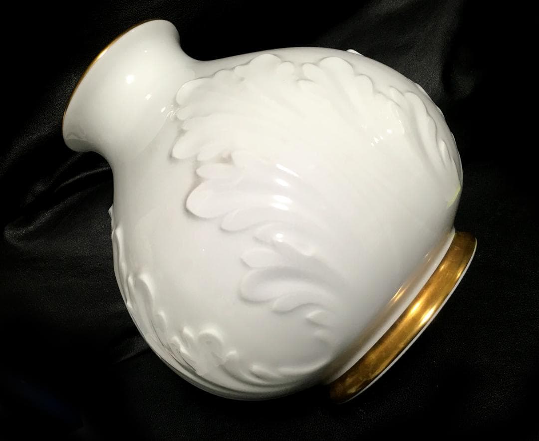 大倉陶園 OKURA 花瓶 中古