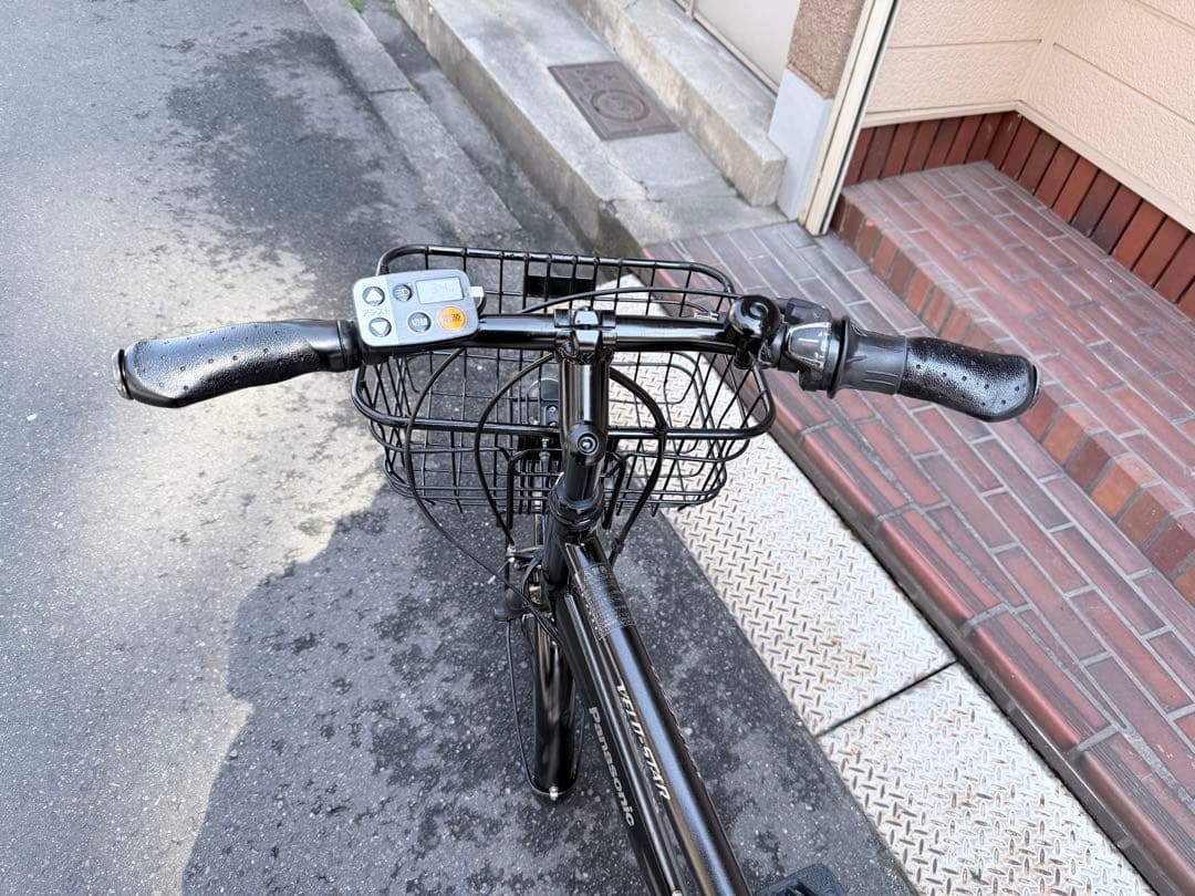 大阪府　パナソニック　VELLO STAR 電動アシスト自転車 ブラック
