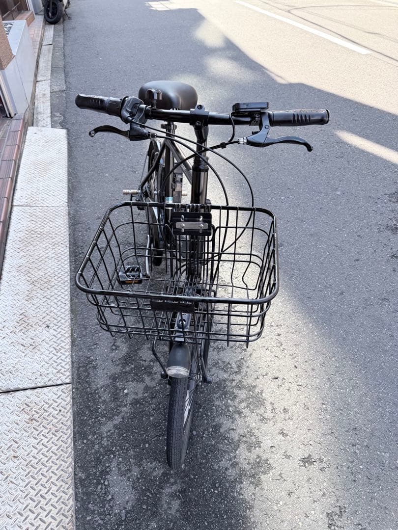 大阪府　パナソニック　VELLO STAR 電動アシスト自転車 ブラック