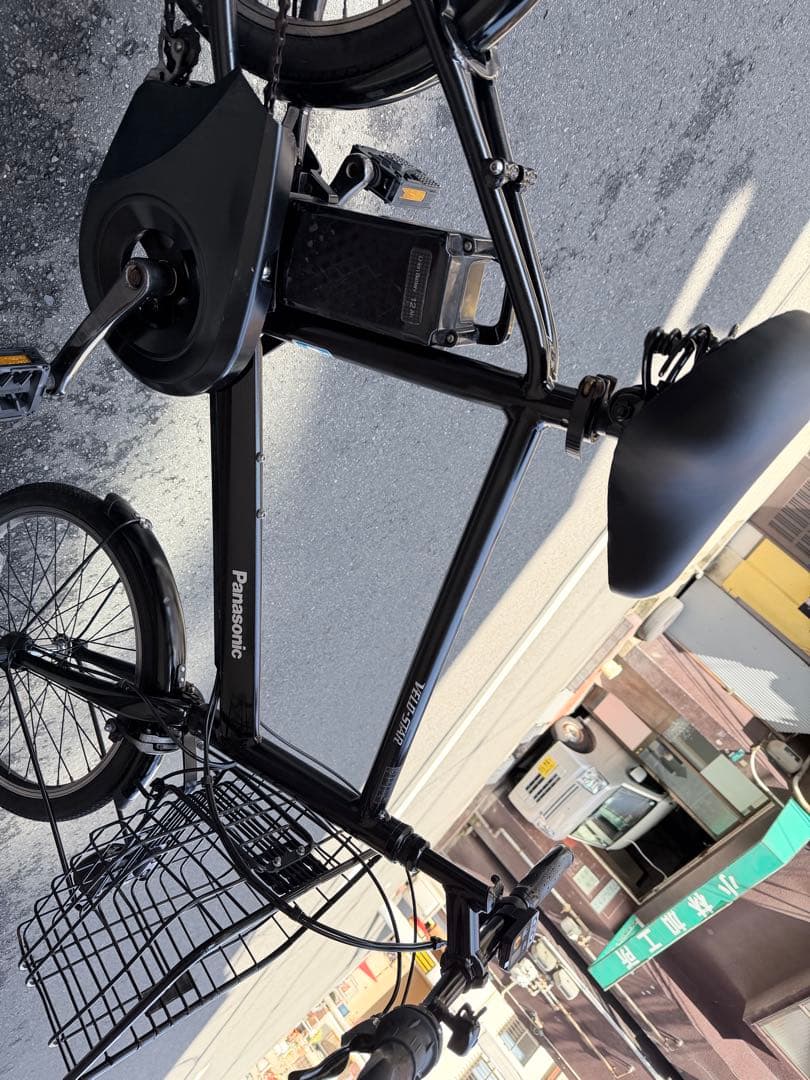 大阪府　パナソニック　VELLO STAR 電動アシスト自転車 ブラック