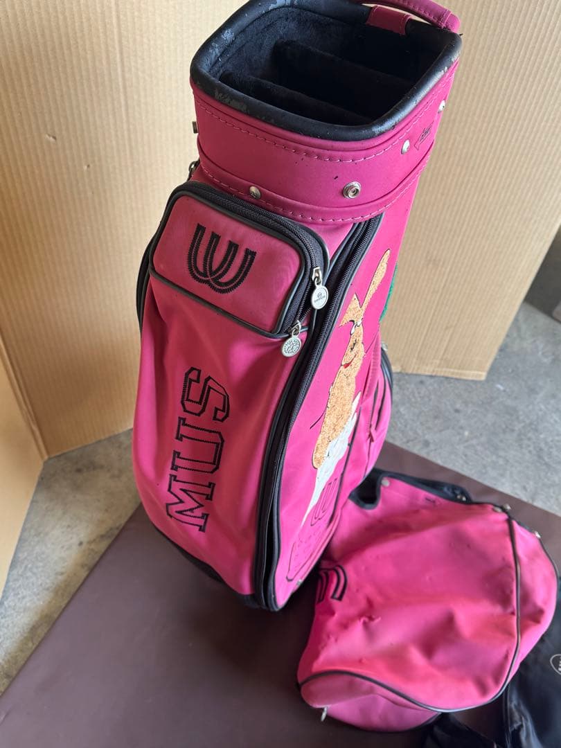 MU SPORTS　ゴルフバッグ　キャディバッグ　MUスポーツ　MUSPORTS