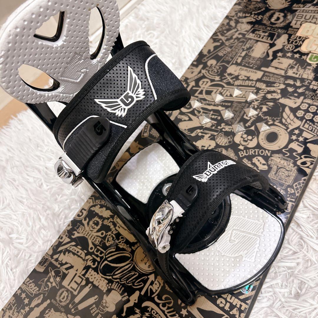 Burton CLASH スノーボード 160cm ×Burton2点セット