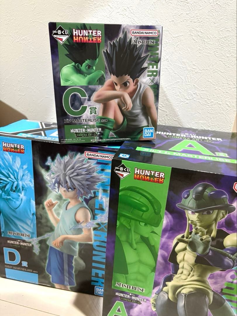 HUNTER×HUNTER 一番くじ A賞キメラアント ゴン キルア フィギュア