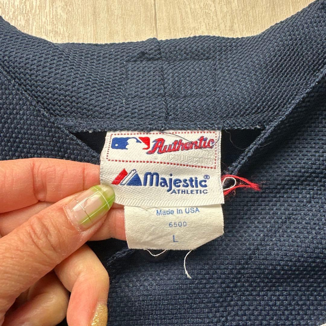 マジェスティックNYヤンキースユニフォームL 25番ジアンビ100周年ワッペン付