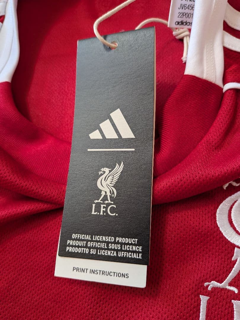 adidas25/26Liverpool長袖ユニフォームNo．7ヴィルツ新品