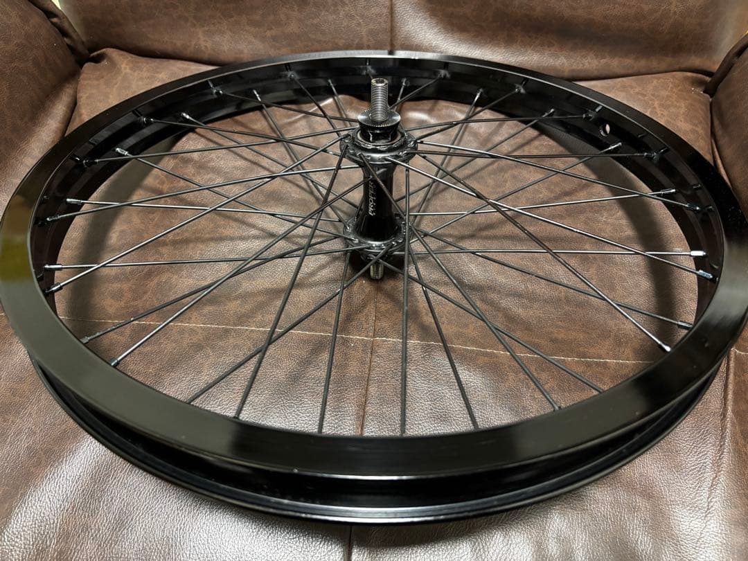 BMX フロント ホイール オデッセイ ハザードライトリム　propper ハブ