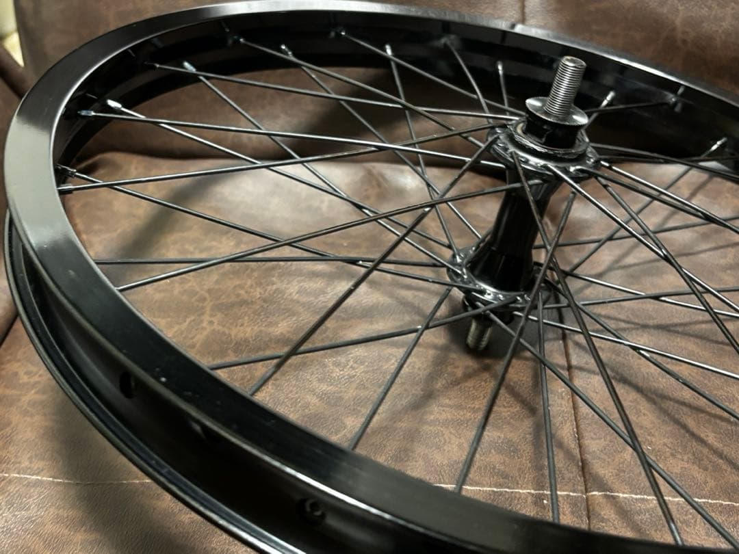 BMX フロント ホイール オデッセイ ハザードライトリム　propper ハブ