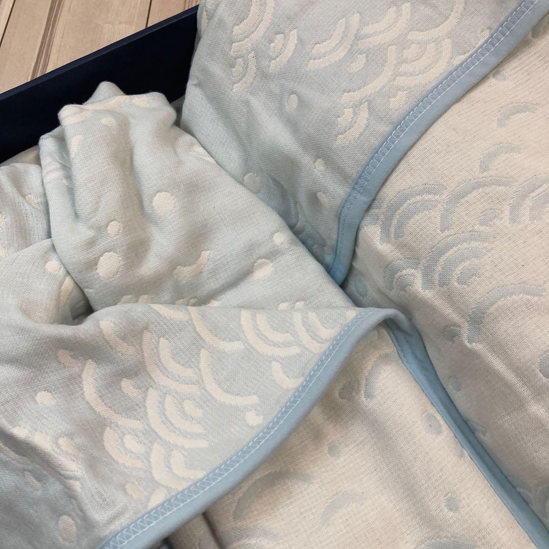 【未使用品】美品‼️泉州逸品 五重織ガーゼケット1枚　日本製　140×200 綿