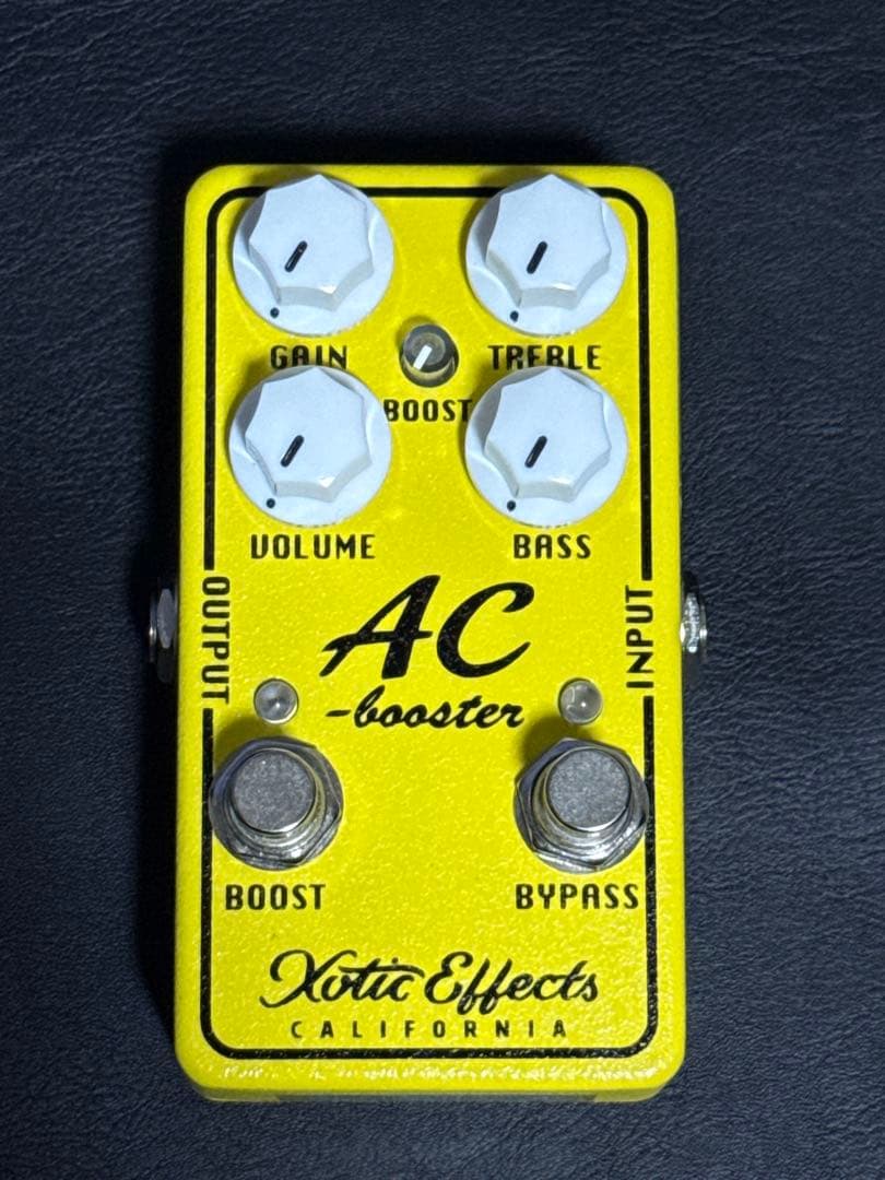 Xotic AC Booster V2 オーバードライブぺダル