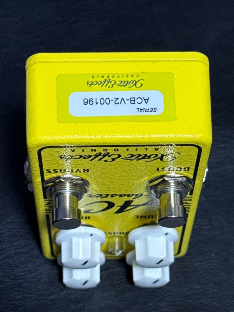 Xotic AC Booster V2 オーバードライブぺダル