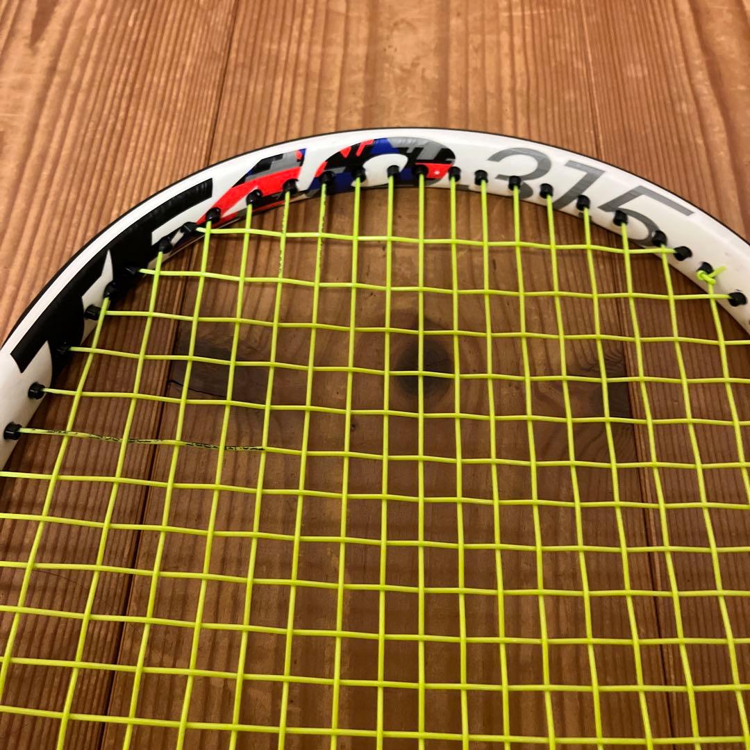 美品 Tecnifibre TF40 315 18×20 G3 ストリング張替済