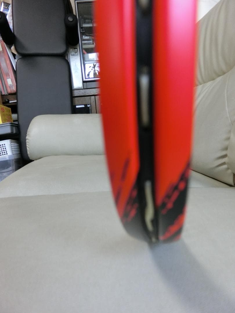 【美品】名器　YONEX NANOFORCE 8V 　赤/黒　　ガムブースト