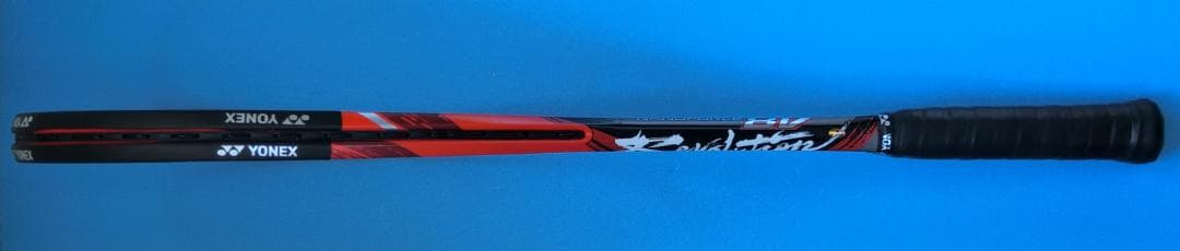 【美品】名器　YONEX NANOFORCE 8V 　赤/黒　　ガムブースト