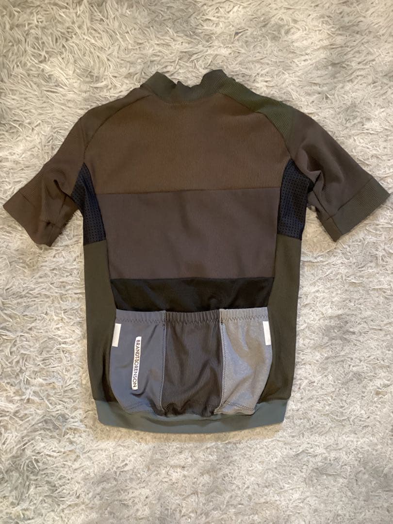 Brandt sorensonダークブラウン サイクルジャージ S 全世界1着