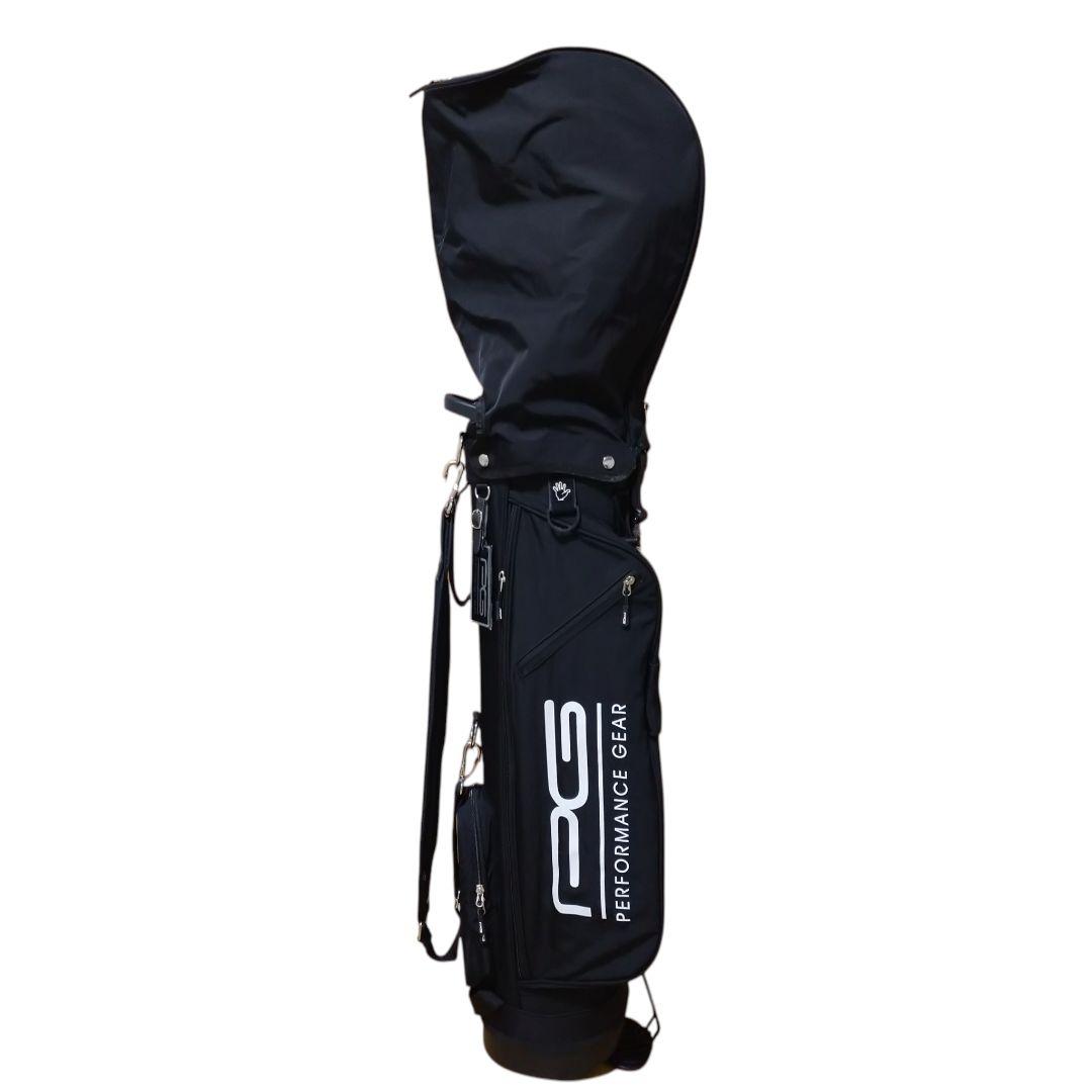 (未使用)PERFORMANCE GEAR ゴルフキャディーバックスタンド式 黒