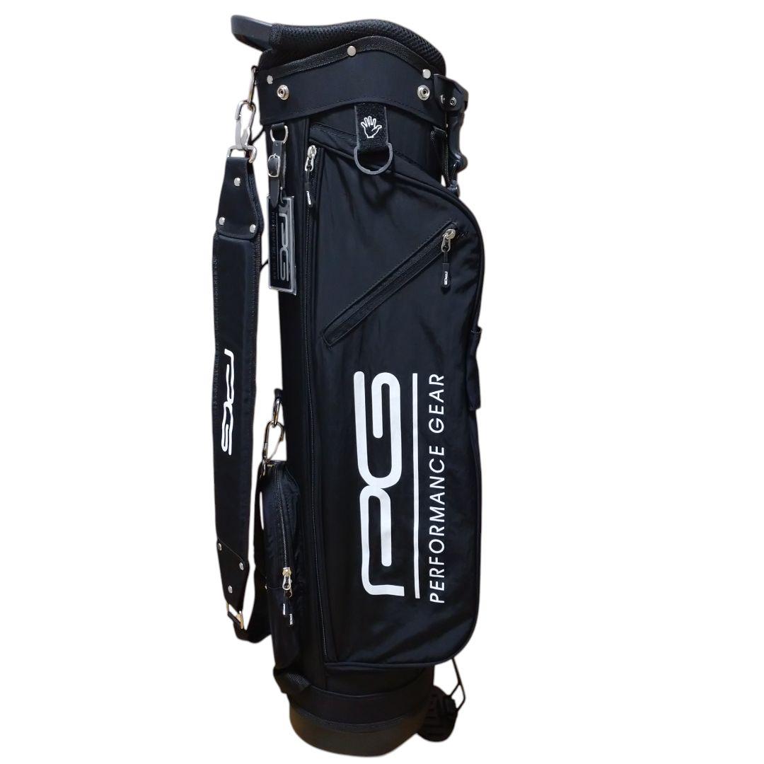 (未使用)PERFORMANCE GEAR ゴルフキャディーバックスタンド式 黒