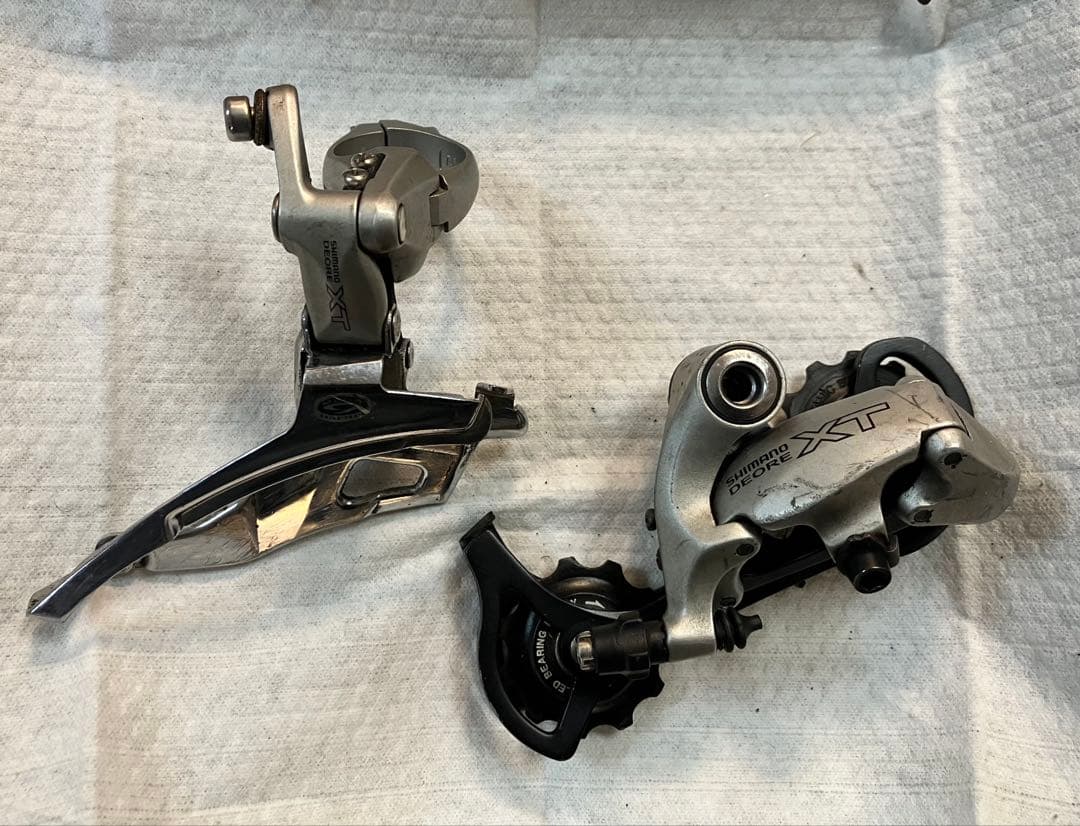 【SHIMANO】XTクランク前後ディレーラー&BBセット