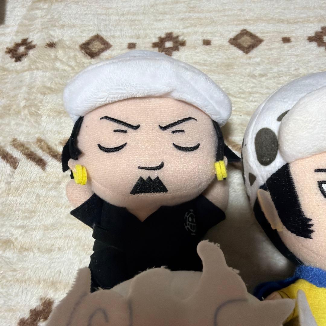 ワンピース　ロー　ルフィ　ぬいぐるみ　3点セット