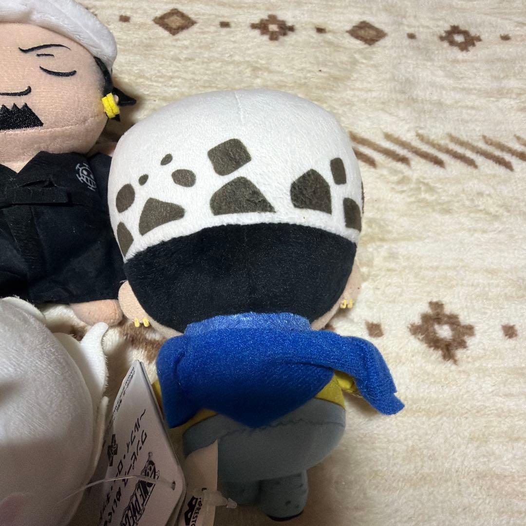 ワンピース　ロー　ルフィ　ぬいぐるみ　3点セット
