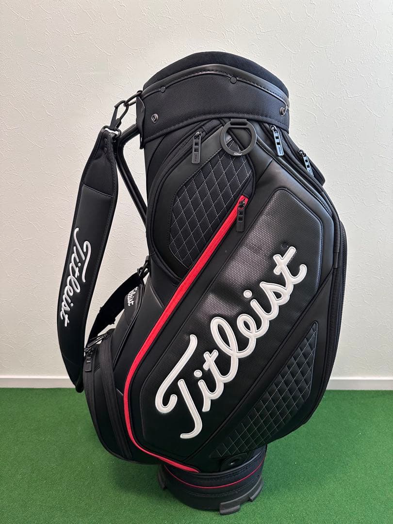 Titleist キャディバッグ　ジェットブラック