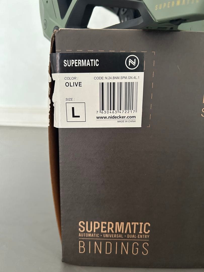 NIDECKER SUPERMATIC サイズL