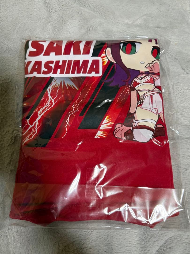 【非売品 レア】描きおこしイラストTシャツ Ｌサイズ 鹿島沙希