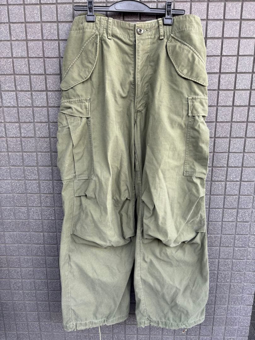 米軍放出品　実物　希少　ビンテージ 60's M65カーゴパンツ ズボン
