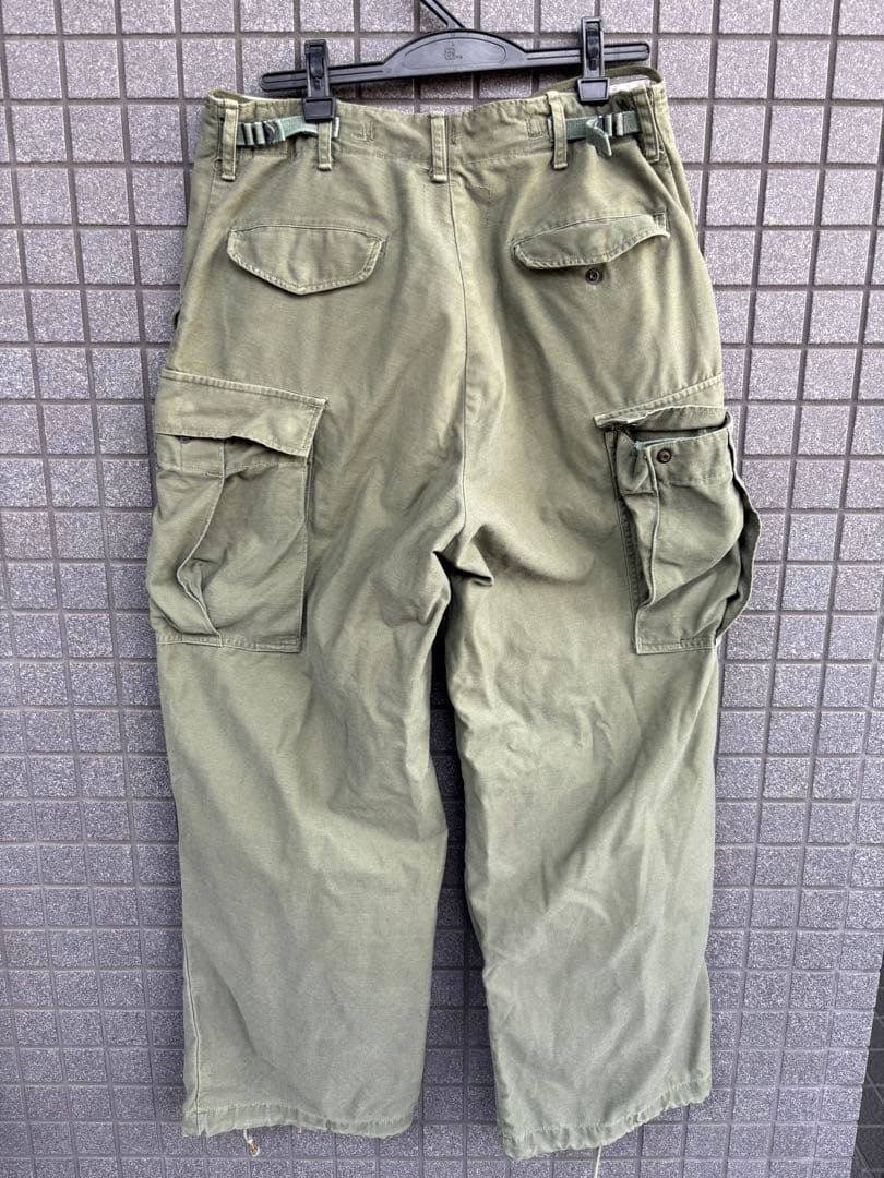 米軍放出品　実物　希少　ビンテージ 60's M65カーゴパンツ ズボン