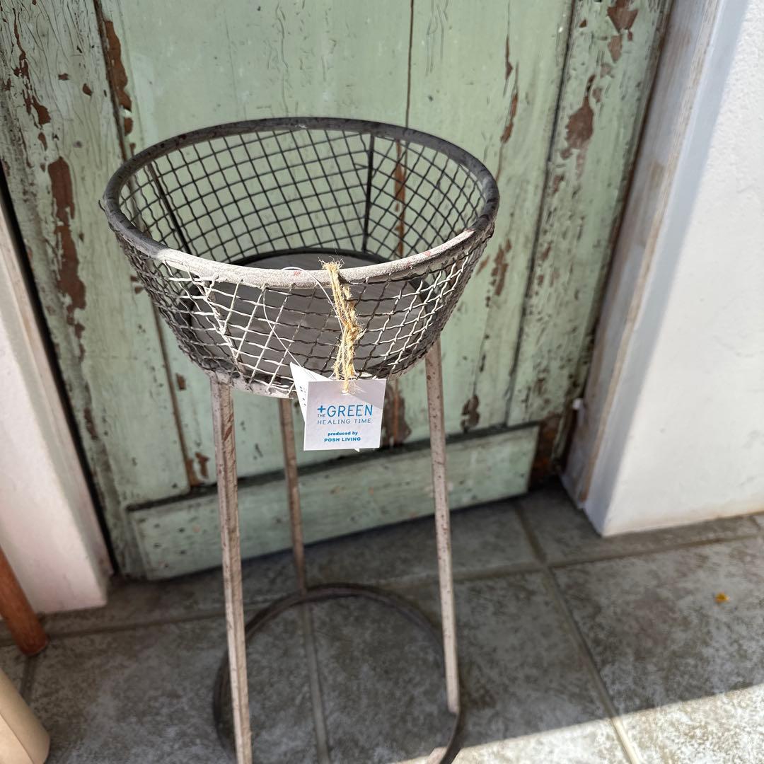 ポッシュリビング　プランタースタンド　高さ56cm