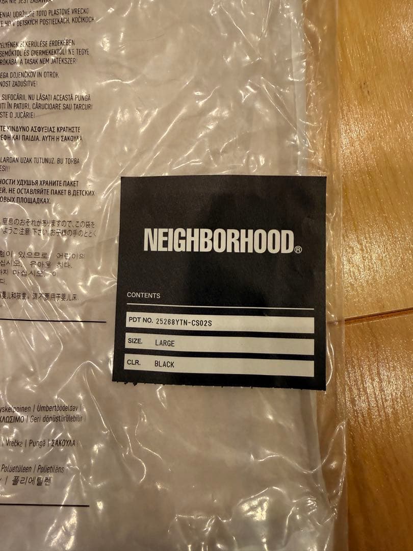 【新品タグ付き】NEIGHBORHOOD Y-3 NBHD FOOTBALL T